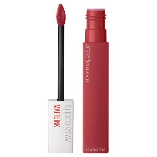 -Maybelline New York Super Stay Matte Ink Liquid Lipstick - 170 Initiator - pink, Buy online in Egypt,3600531605667