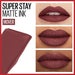-Maybelline New York Super Stay Matte Ink Liquid Lipstick - 160 Mover - brown,Buy online in Egypt,3600531605643