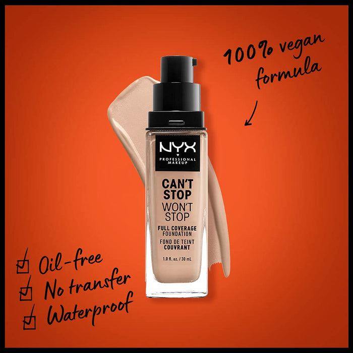 NYX Can't Stop Won't Stop Full Coverage Foundation No. 05 Light