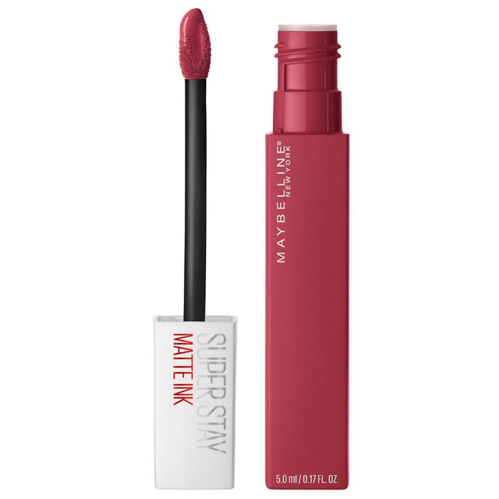 -Maybelline New York Super Stay Matte Ink Liquid Lipstick - 80 Ruler - pink, Buy online in Egypt ,3600531469481