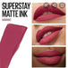 Maybelline New York Super Stay Matte Ink Liquid Lipstick - 155 Savant - pink, Buy online in Egypt,3600531579067